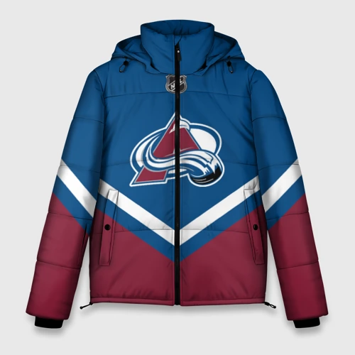 Мужская зимняя куртка 3D Colorado Avalanche