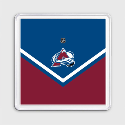 Магнит 55*55 Colorado Avalanche