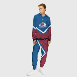 Мужской костюм с толстовкой 3D Colorado Avalanche - фото 2