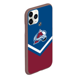 Чехол для iPhone 11 Pro Max матовый Colorado Avalanche - фото 2