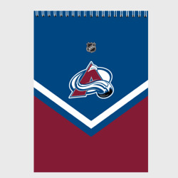 Скетчбук Colorado Avalanche