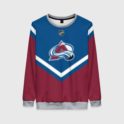 Женский свитшот 3D Colorado Avalanche