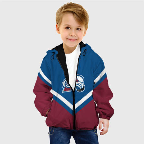 Детская куртка 3D Colorado Avalanche, цвет черный - фото 3