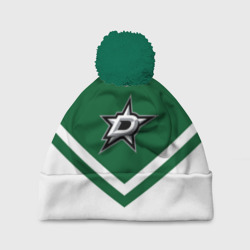 Шапка 3D c помпоном Dallas Stars