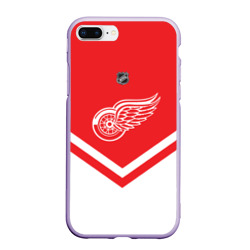 Чехол для iPhone 7Plus/8 Plus матовый Detroit Red Wings