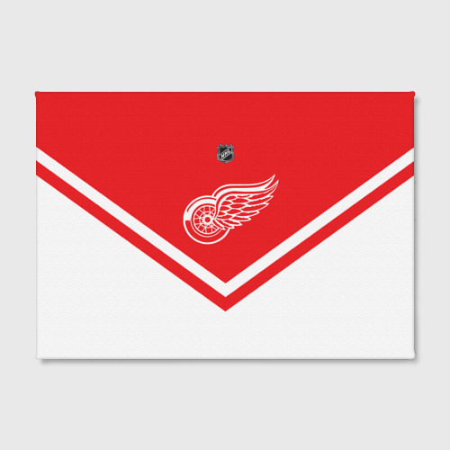 Холст прямоугольный Detroit Red Wings, цвет 3D печать - фото 2