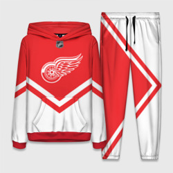 Женский костюм с толстовкой 3D Detroit Red Wings