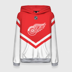 Женская толстовка 3D Detroit Red Wings