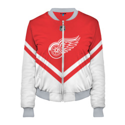 Женский бомбер 3D Detroit Red Wings