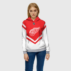 Женская толстовка 3D Detroit Red Wings - фото 2