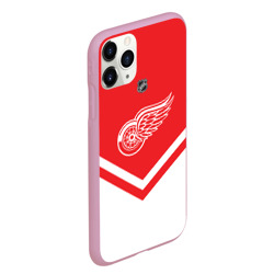 Чехол для iPhone 11 Pro Max матовый Detroit Red Wings - фото 2