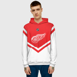 Мужская толстовка 3D Detroit Red Wings - фото 2