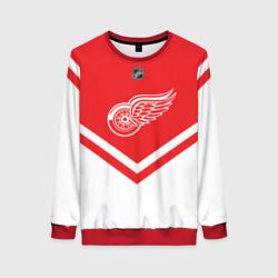 Женский свитшот 3D Detroit Red Wings