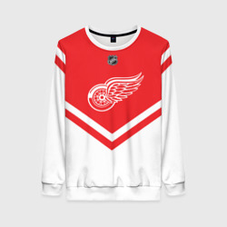 Женский свитшот 3D Detroit Red Wings