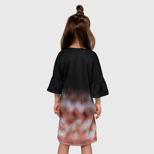 Детское платье 3D Капитан Тьерри Анри, цвет 3D печать - фото 5