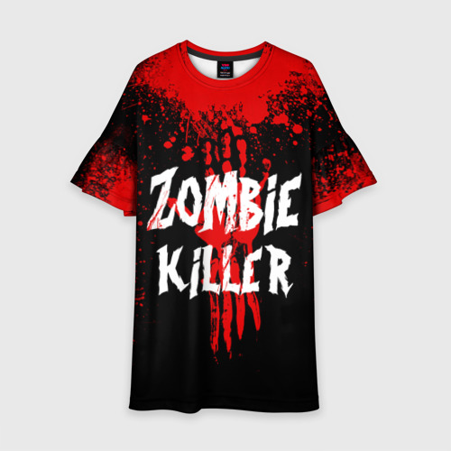 Детское платье 3D Zombie Killer, цвет 3D печать