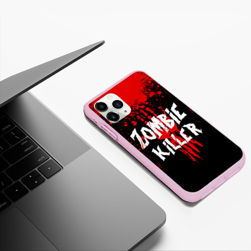 Чехол для iPhone 11 Pro Max матовый Zombie Killer - фото 5