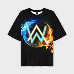 Мужская футболка oversize 3D Alan Walker 5