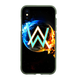 Чехол для iPhone XS Max матовый Alan Walker 5