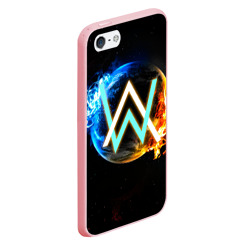 Чехол для iPhone 5/5S матовый Alan Walker 5 - фото 2