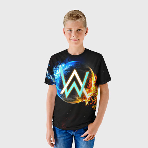Детская футболка 3D Alan Walker 5 Фото 01 Детская футболка 3D Alan Walker 5 Фото 01