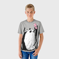 Детская футболка 3D Panda - фото 2