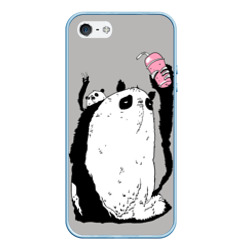 Чехол для iPhone 5/5S матовый Panda