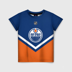 Детская футболка 3D Edmonton Oilers