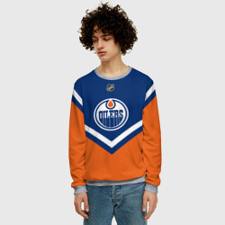 Мужской свитшот 3D Edmonton Oilers - фото 2