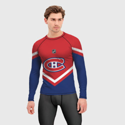 Мужской рашгард 3D Montreal Canadiens - фото 2