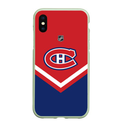 Чехол для iPhone XS Max матовый Montreal Canadiens