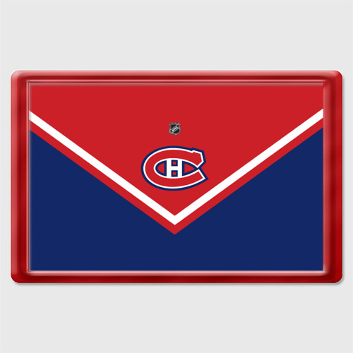 Магнит 45*70 с принтом Montreal Canadiens, вид спереди №1