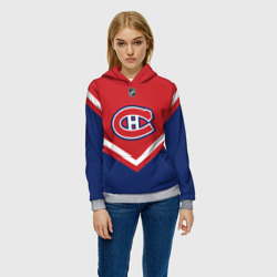 Женская толстовка 3D Montreal Canadiens - фото 2