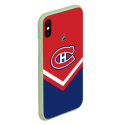 Чехол для iPhone XS Max матовый Montreal Canadiens - фото 2