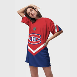Платье-футболка 3D Montreal Canadiens - фото 2