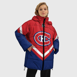 Женская зимняя куртка Oversize Montreal Canadiens - фото 2