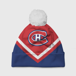 Шапка 3D c помпоном Montreal Canadiens