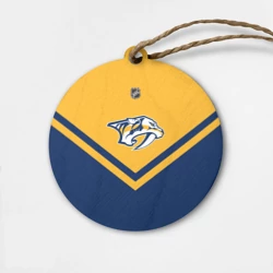 Деревянная игрушка круг Nashville Predators