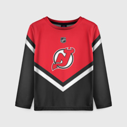 Детский лонгслив 3D New Jersey Devils