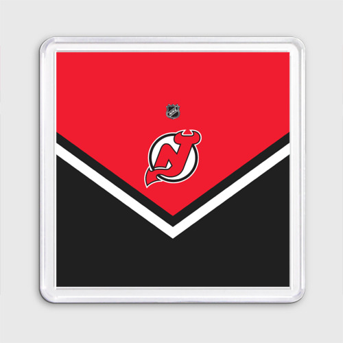 Магнит 55*55 New Jersey Devils