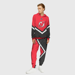 Мужской костюм с толстовкой 3D New Jersey Devils - фото 2