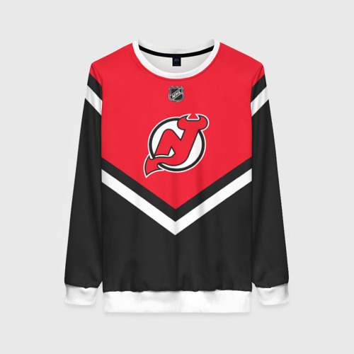 Женский свитшот 3D New Jersey Devils, цвет 3D печать