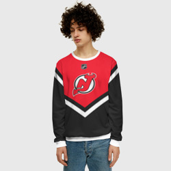 Мужской свитшот 3D New Jersey Devils - фото 2