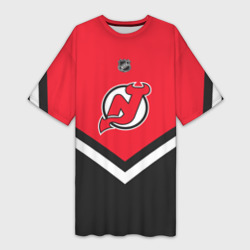 Платье-футболка 3D New Jersey Devils