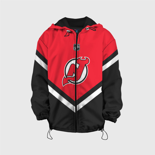 Детская куртка 3D New Jersey Devils, цвет черный