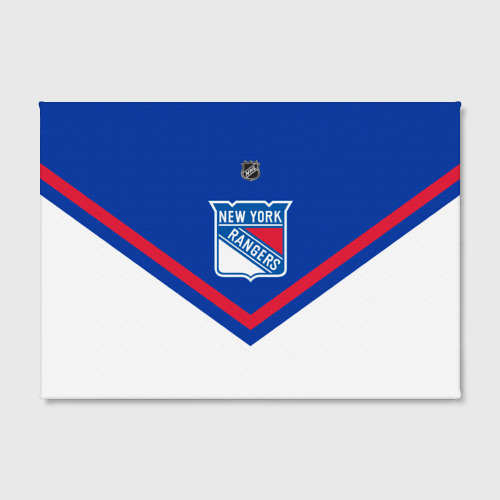 Холст прямоугольный New York Rangers, цвет 3D печать - фото 2