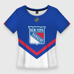 Женская футболка 3D Slim New York Rangers