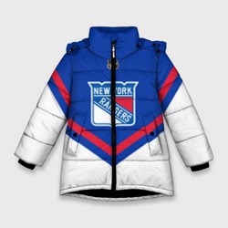 Зимняя куртка для девочек 3D New York Rangers