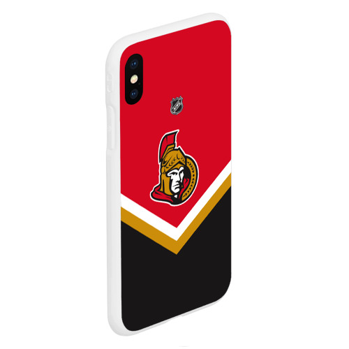 Чехол для iPhone XS Max матовый Ottawa Senators - фото 3