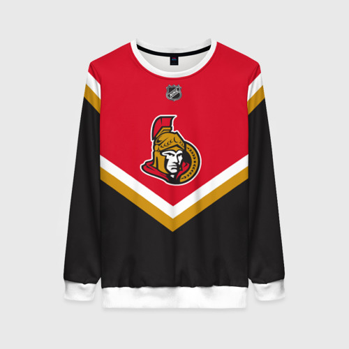 Женский свитшот 3D Ottawa Senators, цвет 3D печать